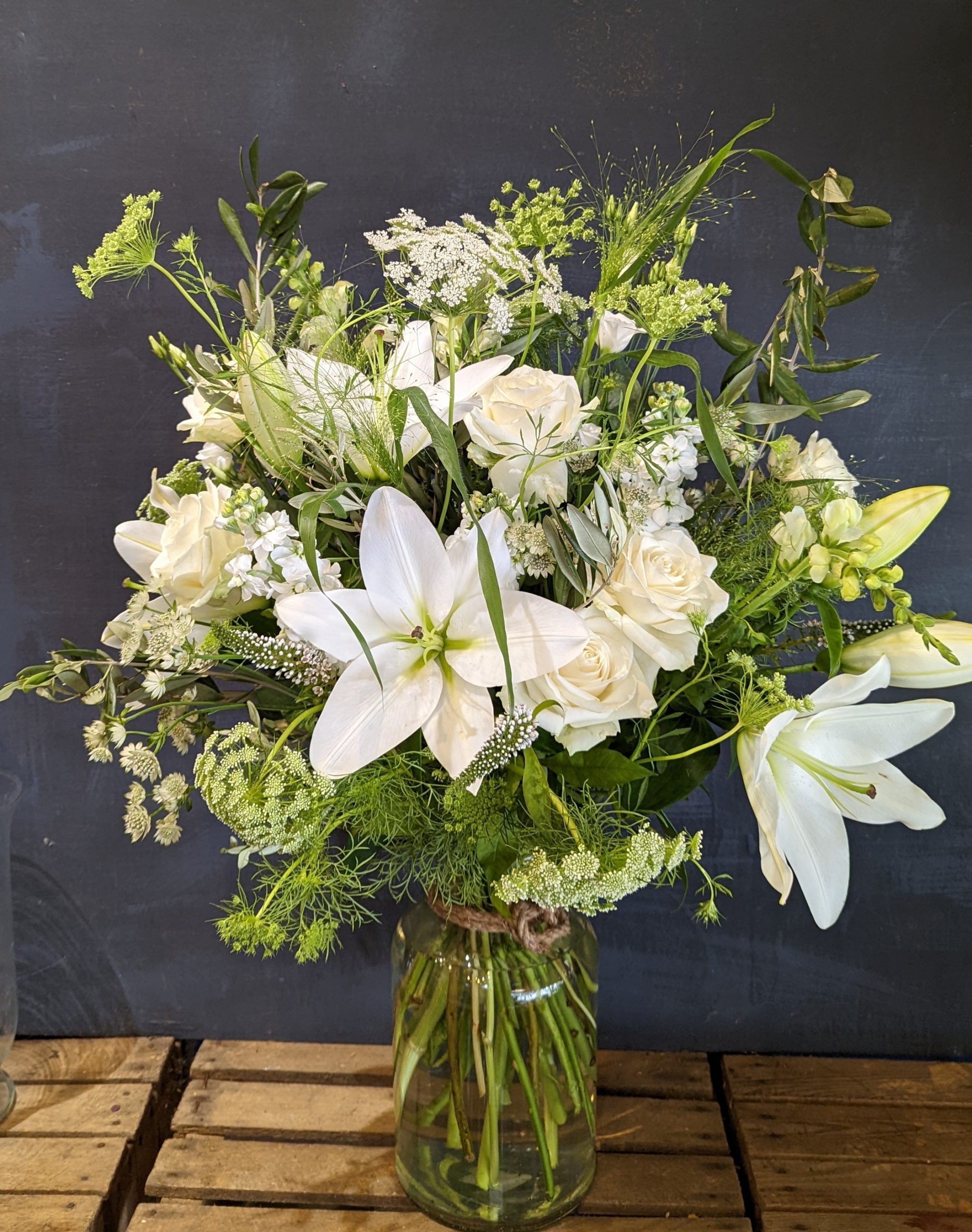 Large Summer White Bouquet